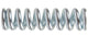 Ressort de tige de selle Post Modern Post Modern 55 ~ 84 kg, argent moyen