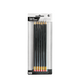 Crayons avec gomme hb 6 pièces