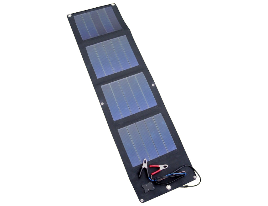 Panneau solaire flexible puissant avec câble de serrage
