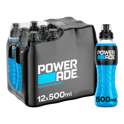 Bouchon anti-souffle Powerade Mountain (12x 500ml)