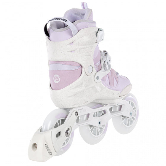 patins à roues alignées Phuzion Argon 110 botte souple 83A blanc rose taille 37