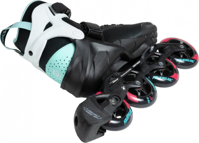patins à roues alignées Radon Teal 90 softboot 83A black mt 38