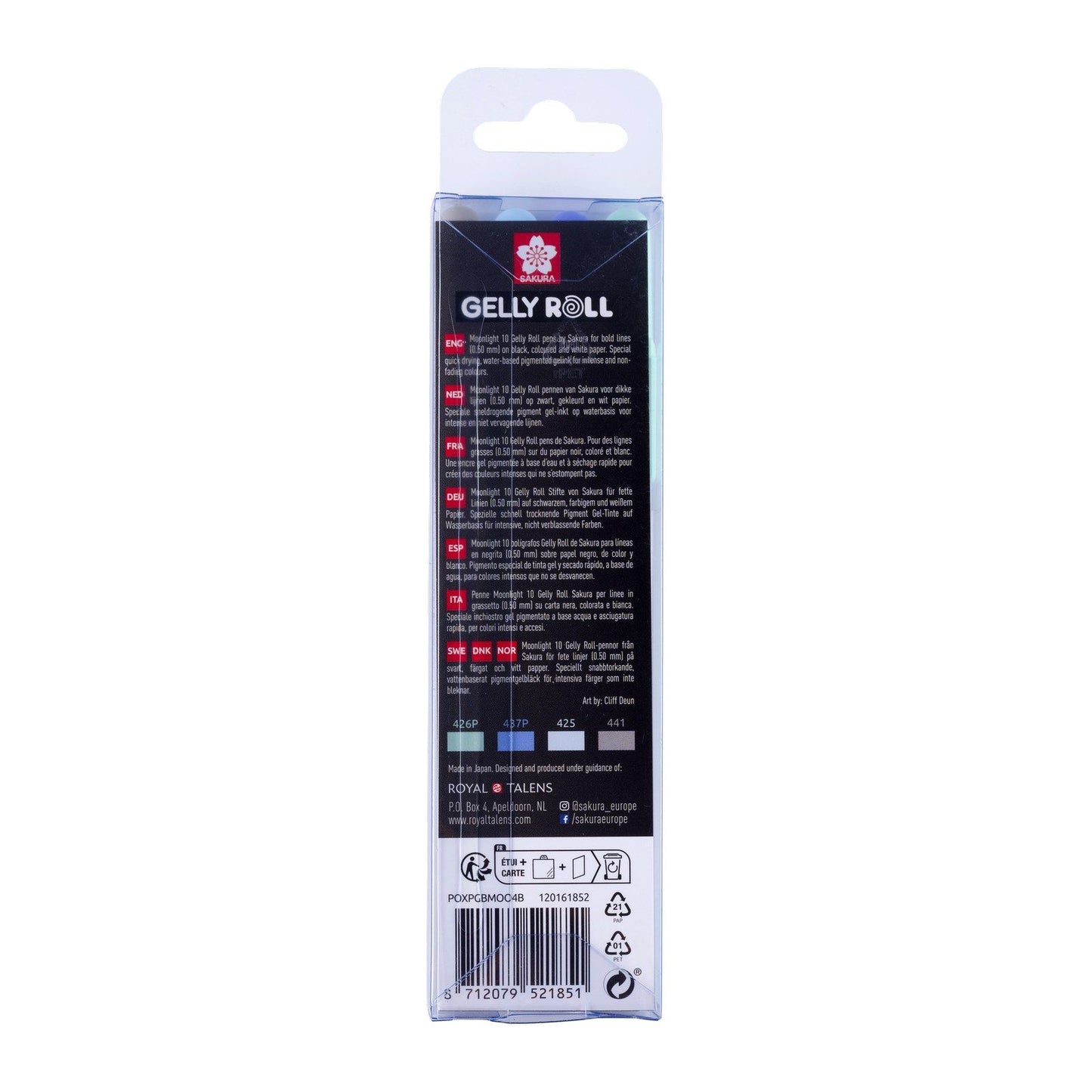 Sakura • stylo gel gelly roll aurore au clair de lune