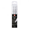 Sakura • stylo gel gelly roll 05 blanc 3 pièces