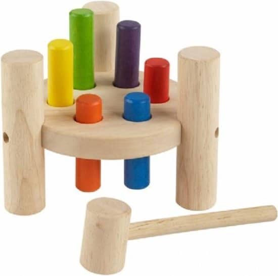 Banc de marteau Jonotoys primi passi en bois