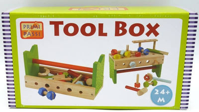Boîte à outils d'établi en bois Jonotoys primi passi