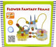 Jonotoys primi passi cadre de perles florales en bois