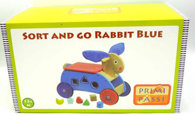 Jonotoys prima passi façonne une figurine de lapin qui marche