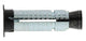 Cheville à expansion Spit excellente m6x50 ø12 vz Qté=25