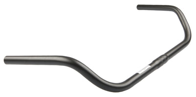 Coude de guidon chrome largeur 600mm 25.4