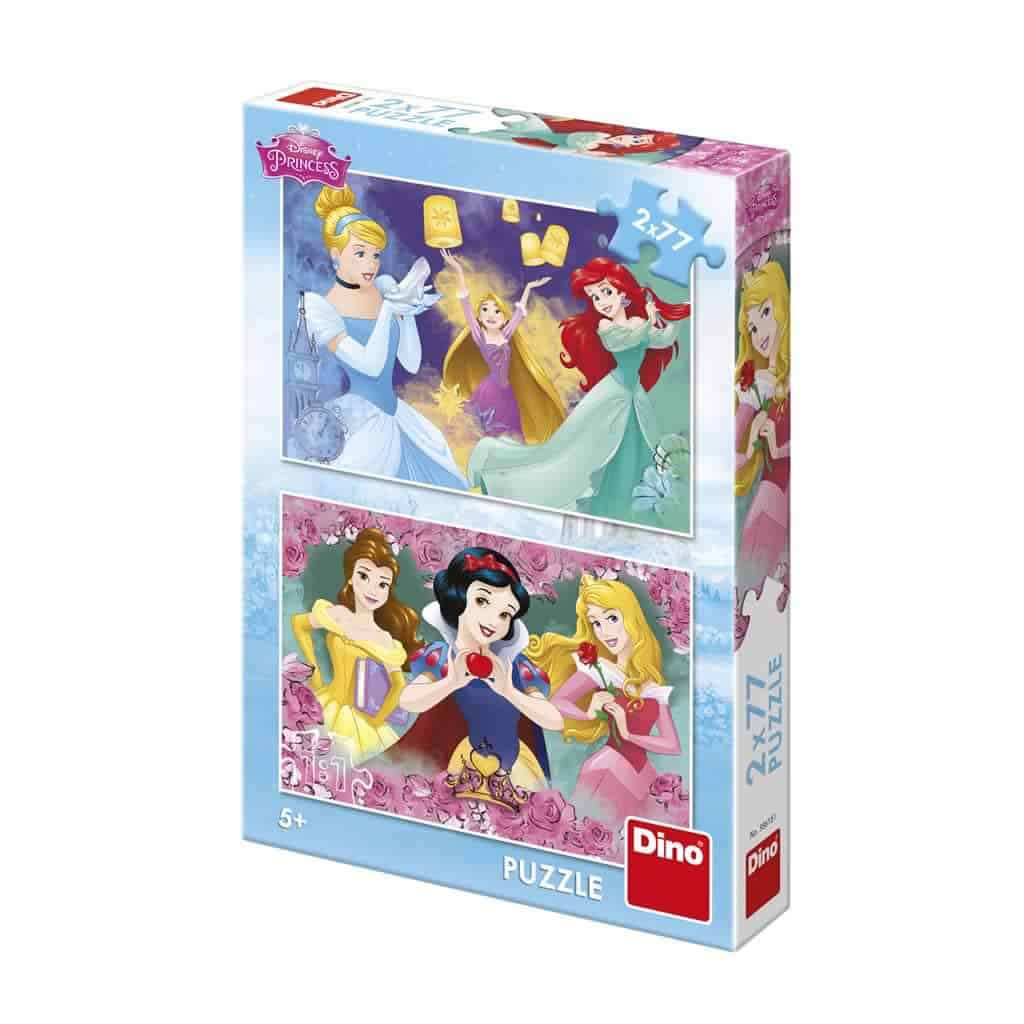 Disney Puzzle Princesses 2 x 77 pièces