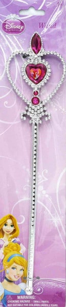Disney Fairies Staff de la princesse en rose ou bleu 32 cm de long
