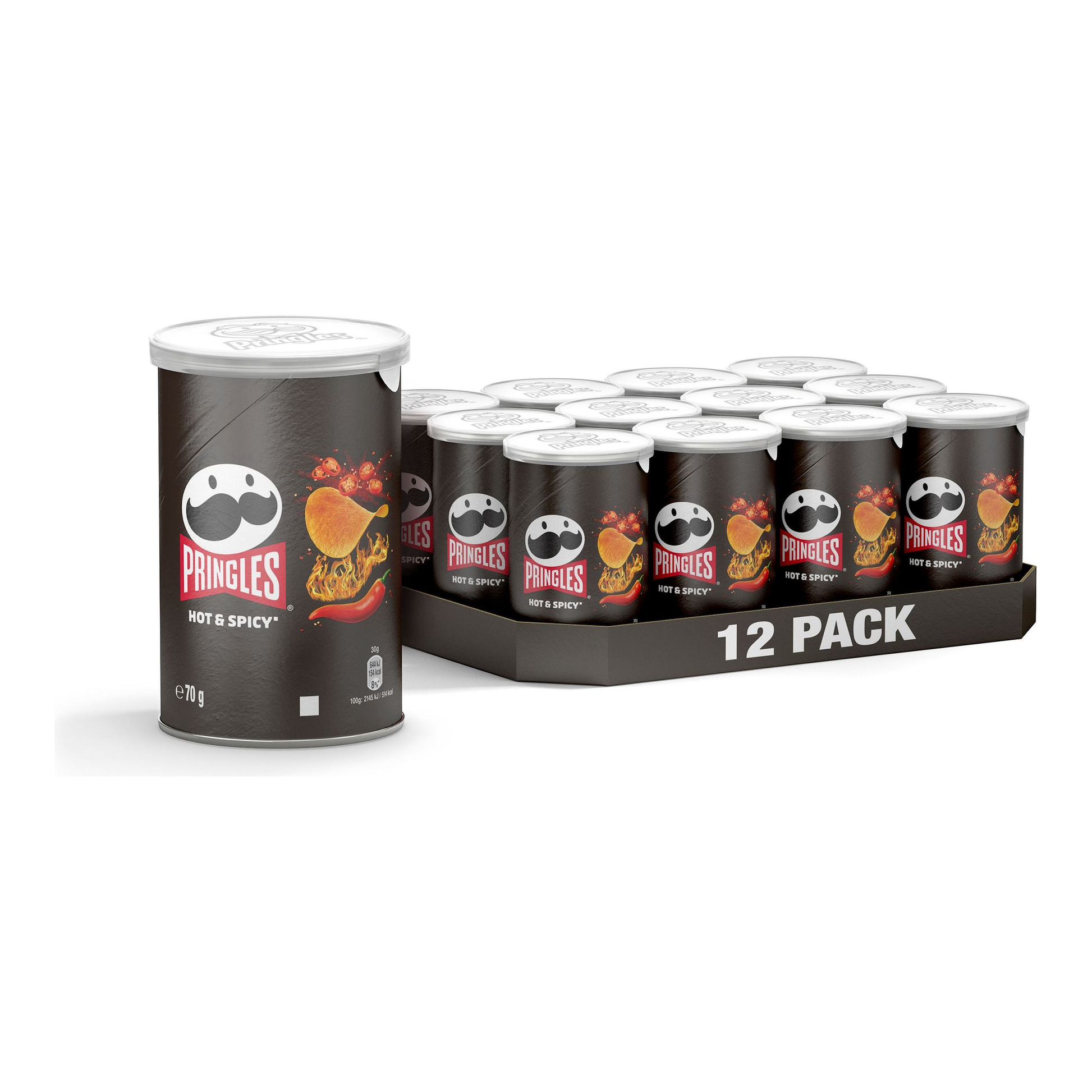 Pringles épicés (12x 70gr)