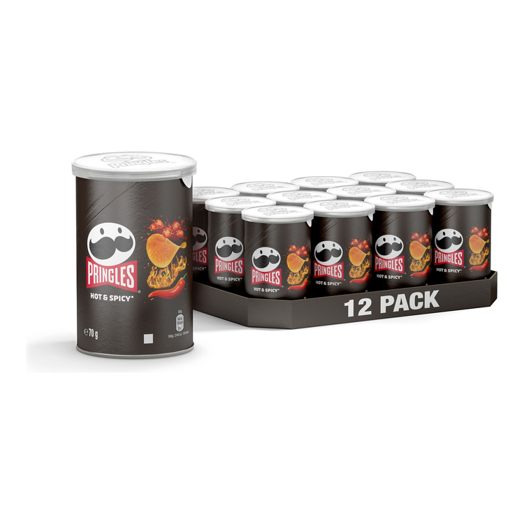 Pringles épicés (12x 70gr)