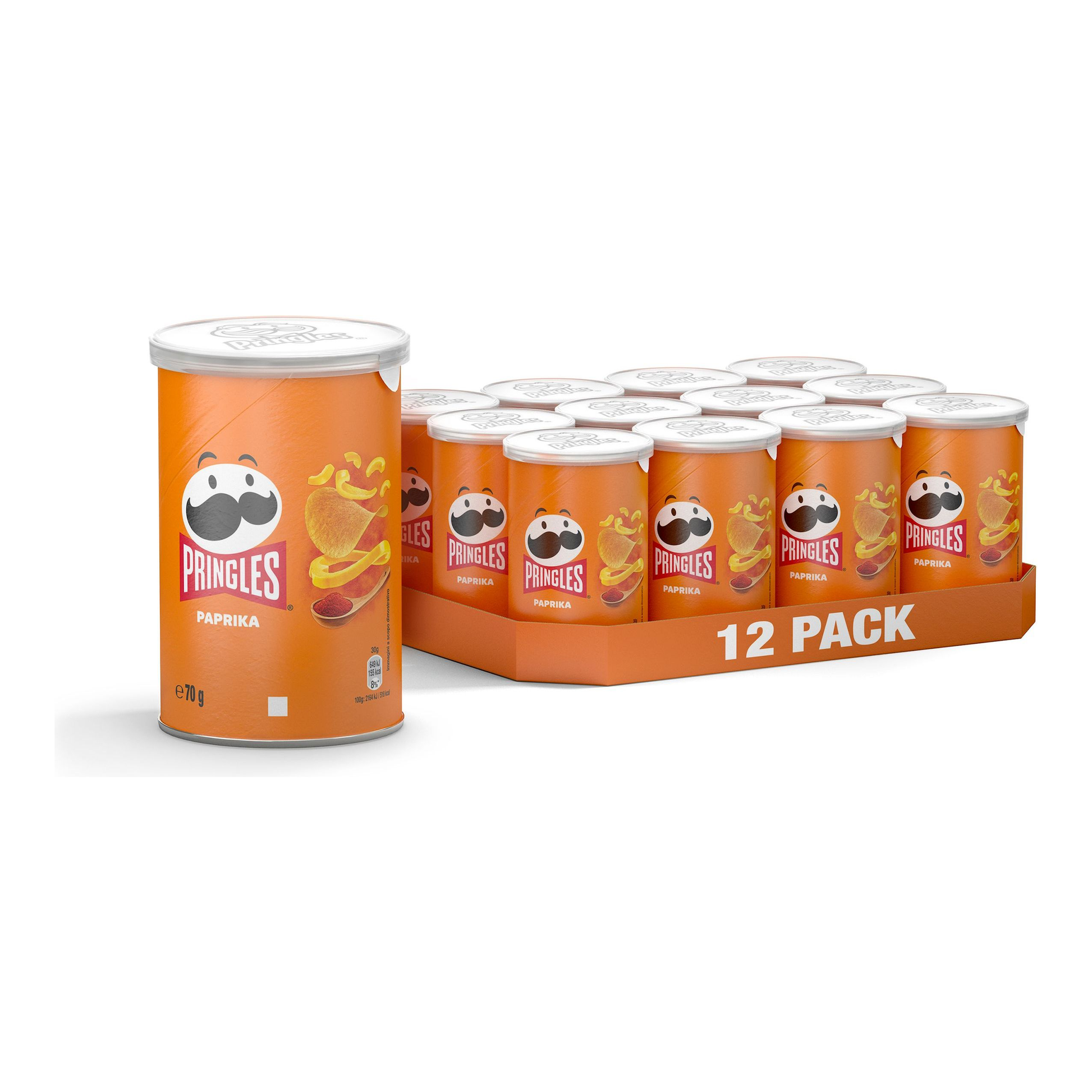 Pringles paprika doux (12x 70gr)