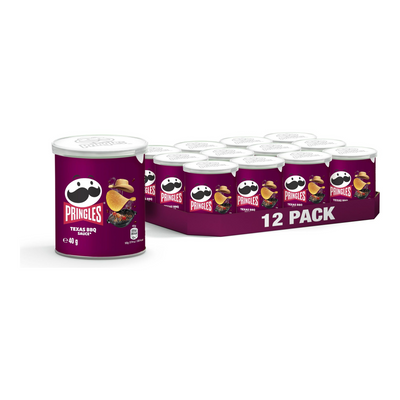 Pringles sauce barbecue texane (12x 40g)