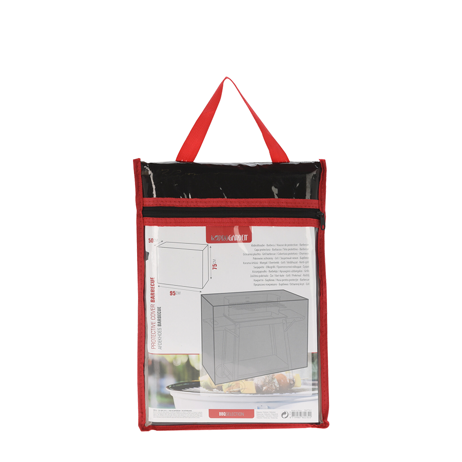 Housse pour barbecue de jardin Pro 95x50x75cm