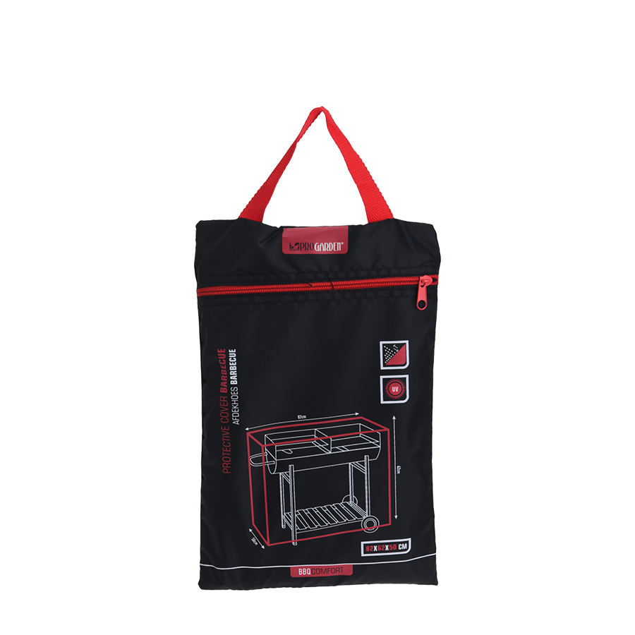 Housse de barbecue de jardin Pro luxe 82x62x50cm