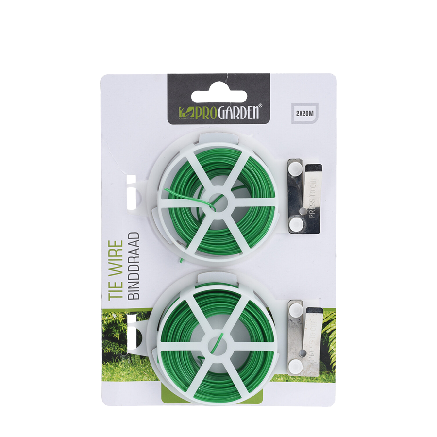 Fil de reliure de jardin Pro 20 mètres, 2 pièces