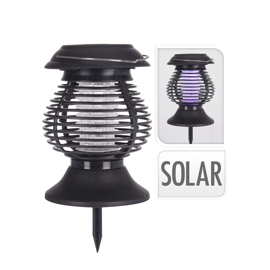 Répulsif anti-insectes de jardin Pro avec lampe 26cm