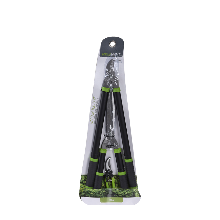 Kit d'élagage de jardin Pro 3 pièces