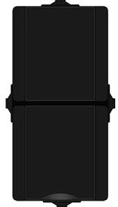 Proaqa kopp swd interrupteur combiné en saillie vertical - 4628430