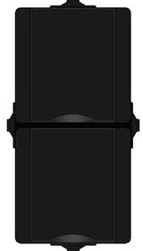 Proaqa kopp swd prise en saillie ra double verticale - 4628410 - afbeelding 1