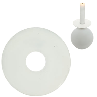 Stjernsund anneau de bougie loua blanc brillant 9 cm | 24 pièces