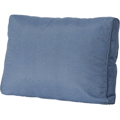 Coussin de dossier Madison bleu panama 60 x 40 cm | 6 pièces