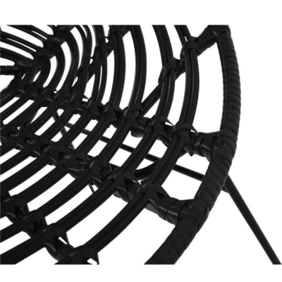 Lesli Living chaise vero noir 77 cm | 4 pièces