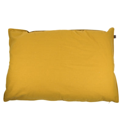 Housse de coussin collection In the mood tivoli jaune ocre 100 x 70 cm | 10 pièces