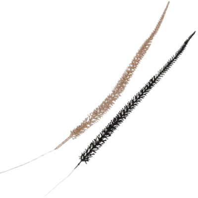 Daan branche artificielle en bois courbé brillant penni couleur champagne noir 52 cm lot de 12 | 8 pièces
