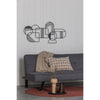 Woood bepurehome bol joah métal noir 35 cm | 4 pièces