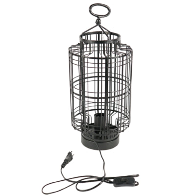 Lampe de table Kyle prise EU noir 48 cm | 3 pièces