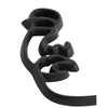 Décoration murale lumineuse vivante visage noir 38 cm | 6 pièces