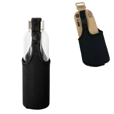 Housse de protection pour bouteilles noir 260 ml | 24 pièces