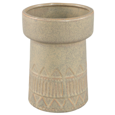 Ptmd rail de pot de fleur haut l marron clair 19 cm | 8 pièces