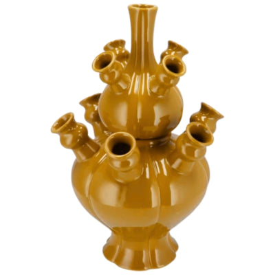 Vase Daan en bois courbé rotterdam marron 2 pièces 46 cm | 2 pièces