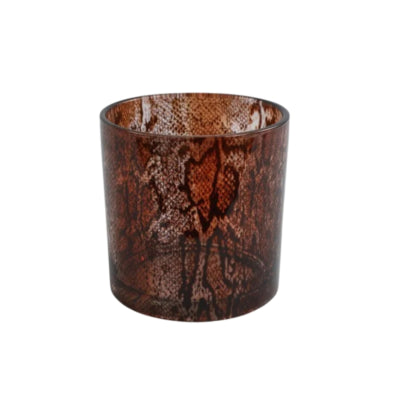 Countryfield photophore kian xl marron 15 cm | 6 pièces