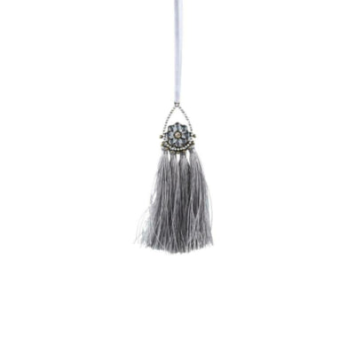 Ptmd pendentif Noël vex gris 11 cm | 24 pièces
