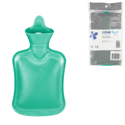 Bouillotte Relaxdays turquoise 1 l | 12 pièces