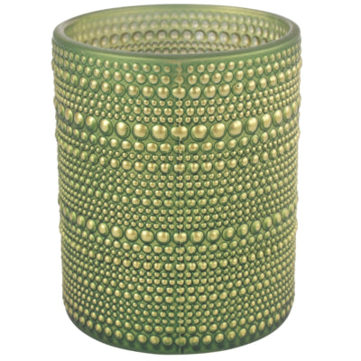 Photophore Countryfield nelle l vert 12,5 cm | 12 pièces