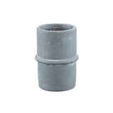 Pot de fleur Ptmd werix s gris 14 cm | 18 pièces - afbeelding 1