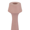 Ptmd bougeoir dieu vieux rose 33 cm | 4 pièces