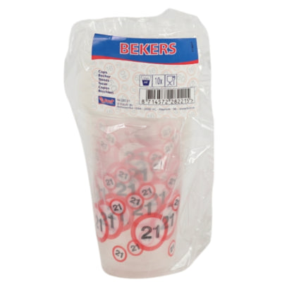 Gobelets jetables Folat 350 ml 10 pièces | 24 pièces