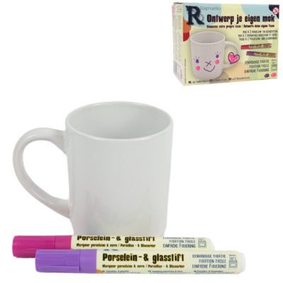 Raphaëllo concevez votre propre tasse 200 ml lot de 3 | 8 pièces