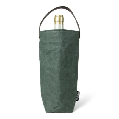 Sac isotherme pour bouteilles Senza vert | 12 pièces