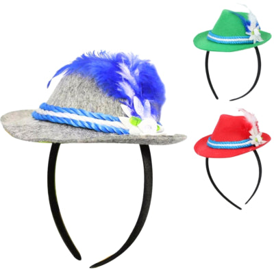 Bandeau Oktoberfest 18 cm 3 assortis | 24 pièces