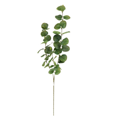 Branche artificielle d'eucalyptus vert clair 75 cm | 24 pièces