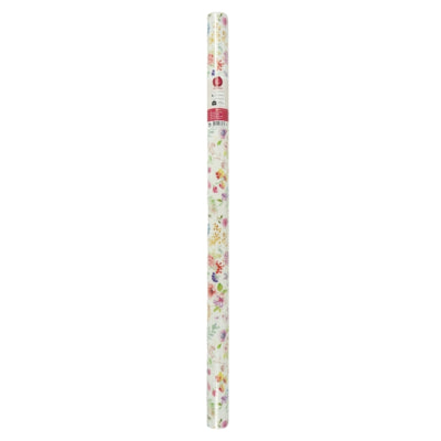 Fleurs en papier cadeau 200 x 70 cm | 50 pièces